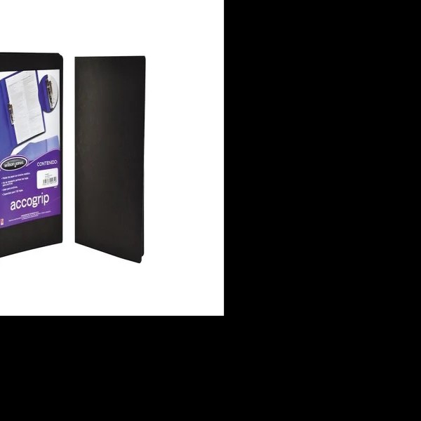 FOLDER CPALANCA OFI. NEGRO ACCOGRIP P-0972 E.4 C.48